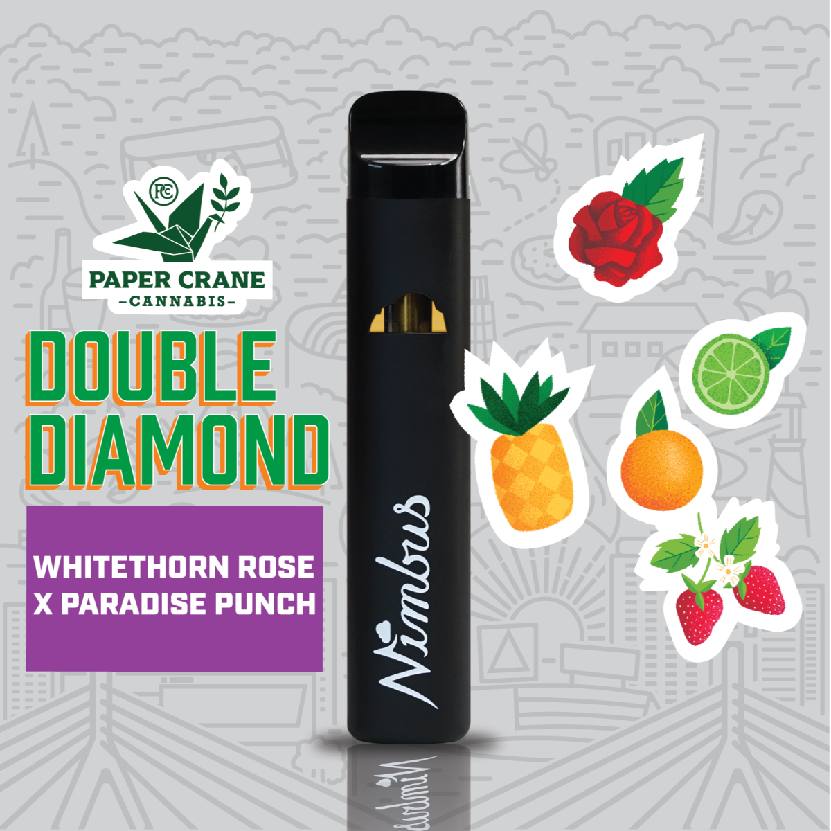 1791428694-QWGJdrW4-NimbusXPaperCrane_DoubleDiamond_WhitethornRoseXParadisePunch_processed